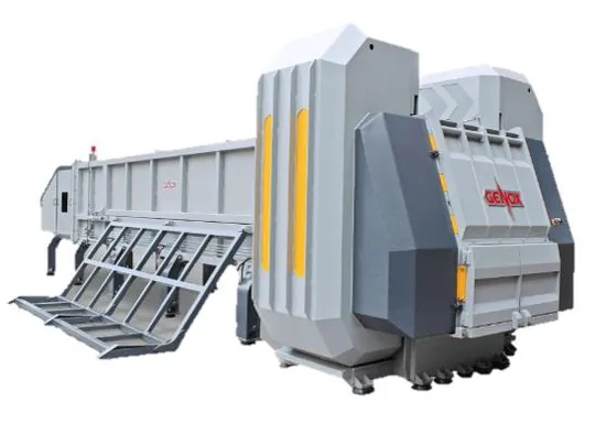 Large Pipe Shredder - J Series 1200 With the Best Cutting Rotor Assignment